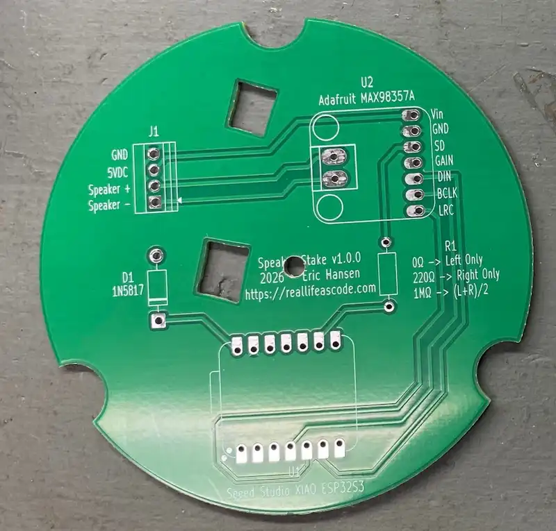 3W Board Unassembled